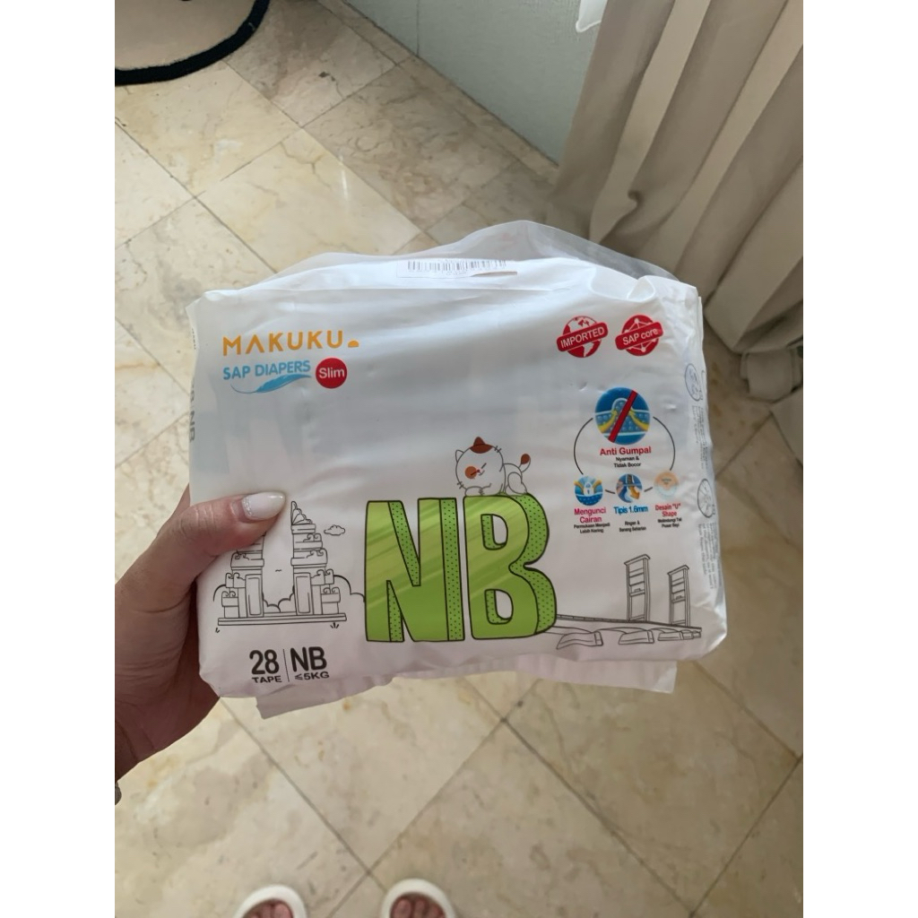 Makuku Pampers NEWBORN