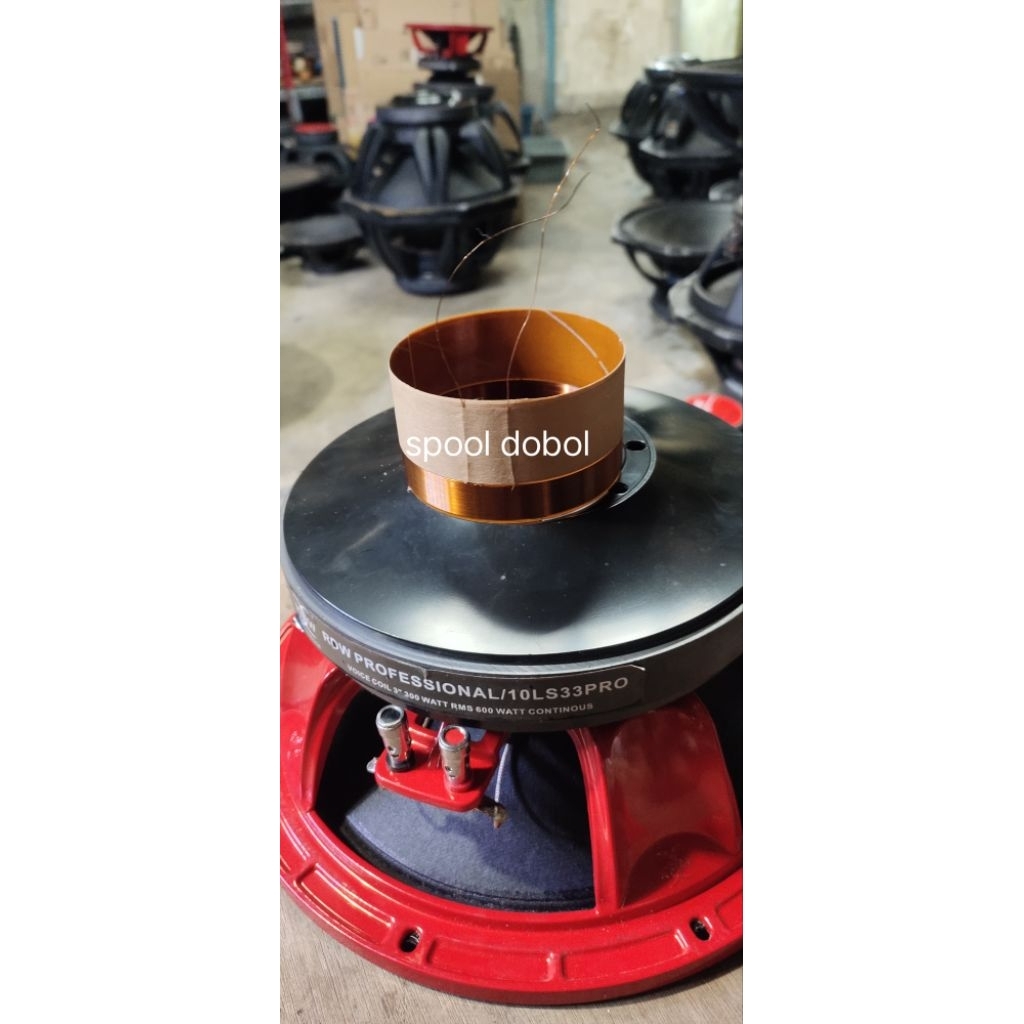 spool spul speaker RDW ls33pro in-out