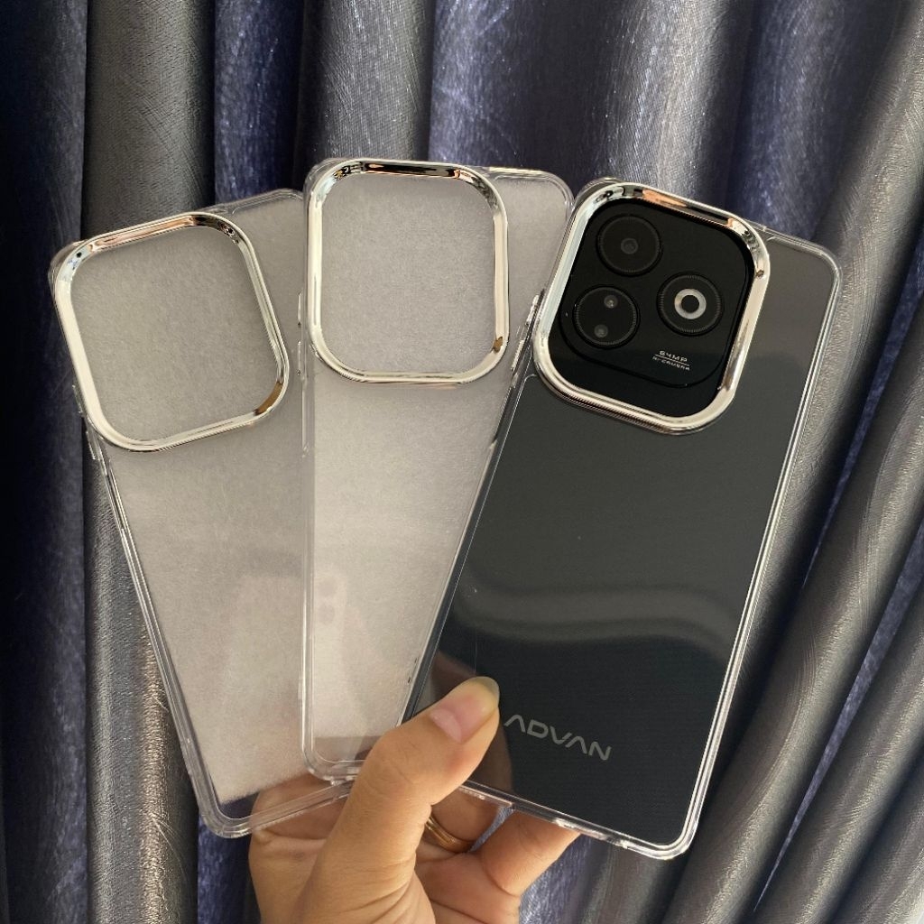 SOFTCASE CASING MILITARY DROP CLEAR PERSAMAAN ADVAN X1