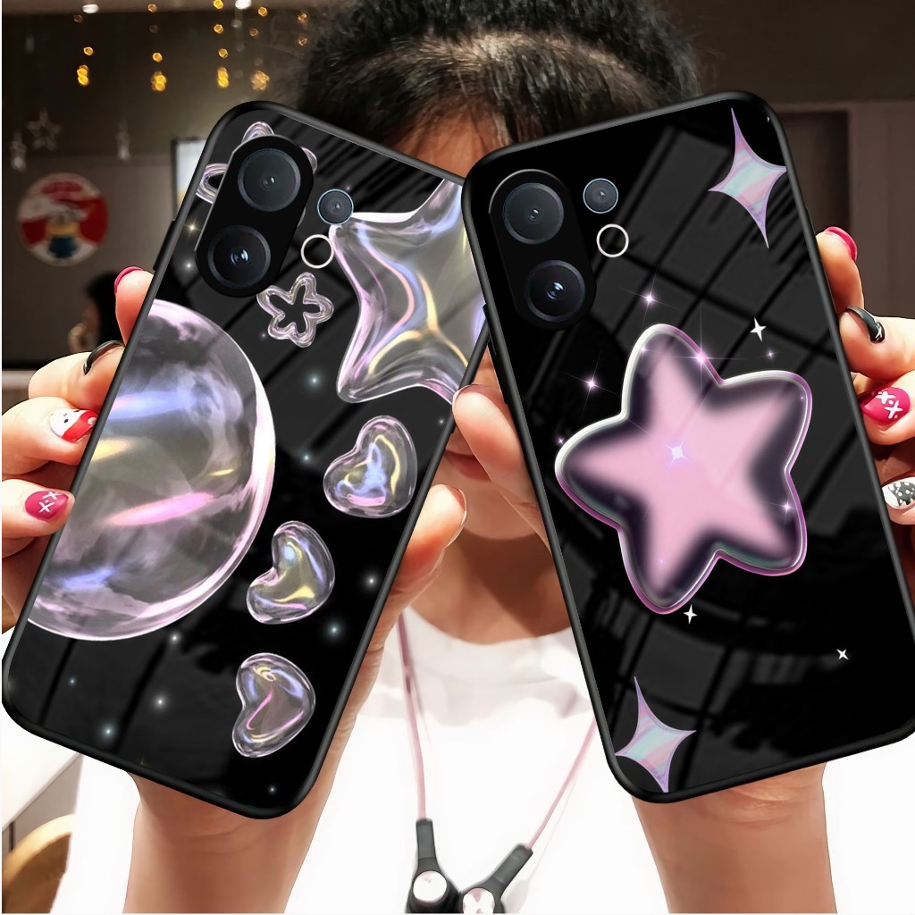 MG43 Softcase Glass For Vivo V60 - Casing Hp Vivo V60 - Pelindung hp Vivo V60 - Case Handphone Vivo 