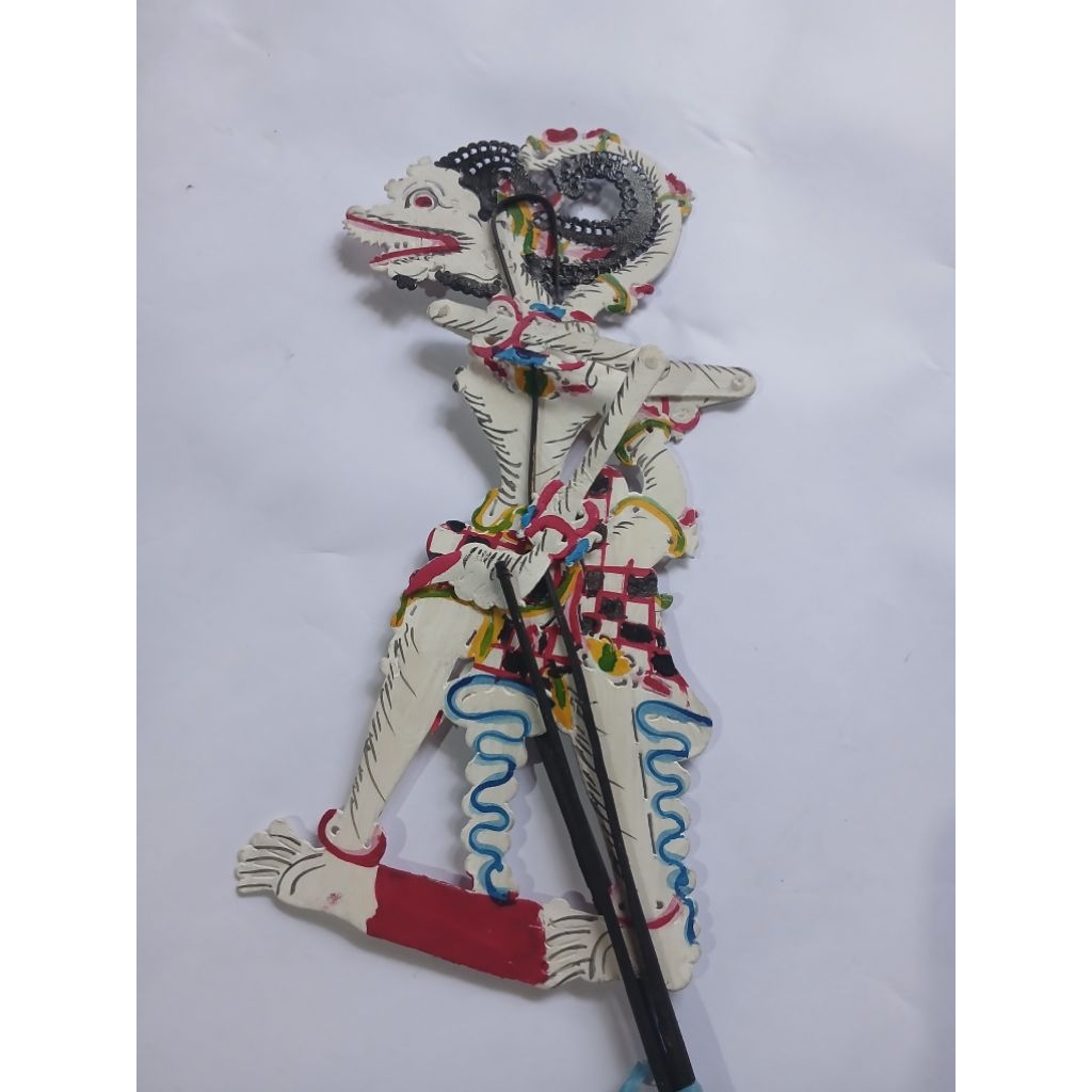 Luxiastore_ Handicraft Wayang Kulit Wayang Kulit Sapi Bima Werkudoro