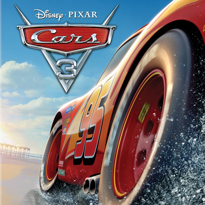 kaset DVD film anak animasi disney pixar Cars 3 (2017)