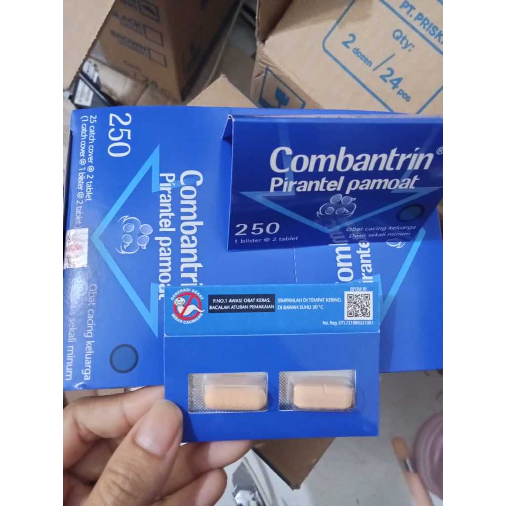 Combantrin 250 mg 2 Tablet
