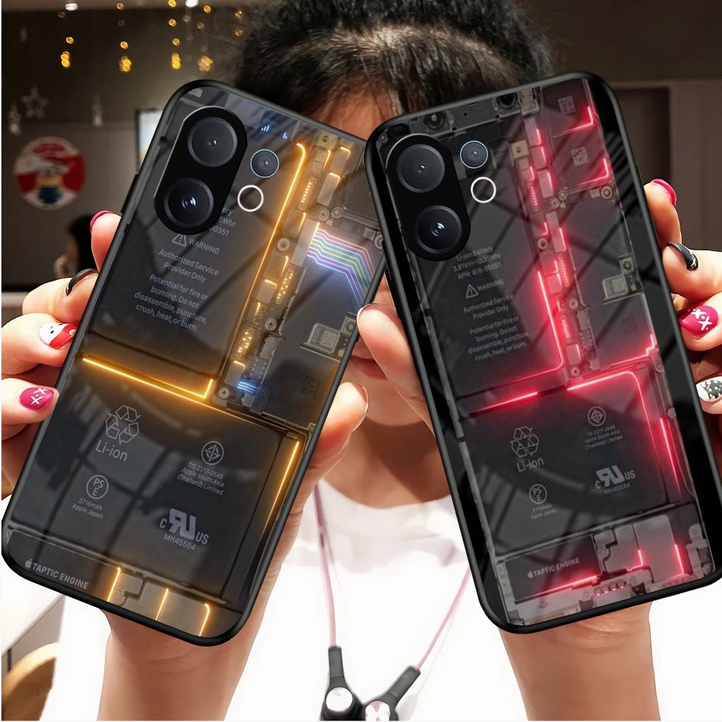 MG49 Softcase Glass For Vivo V60 - Casing Hp Vivo V60 - Pelindung hp Vivo V60 - Case Handphone Vivo 