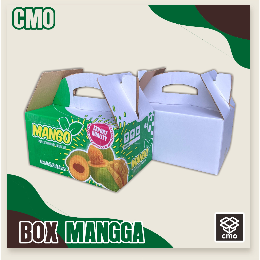 Box Mangga ISI 6 + SEKAT 29x20x15 cm /kardus box mangga alpukat/box mango/box mangga alpukat/box bua