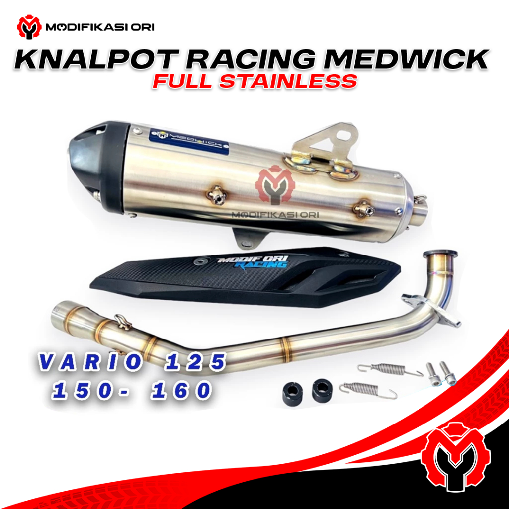 Knalpot Racing VARIO 125 KENALPOT RACING Gen 2 - MEDWICK Racing - Knalpot Standar Racing - VARIO 150
