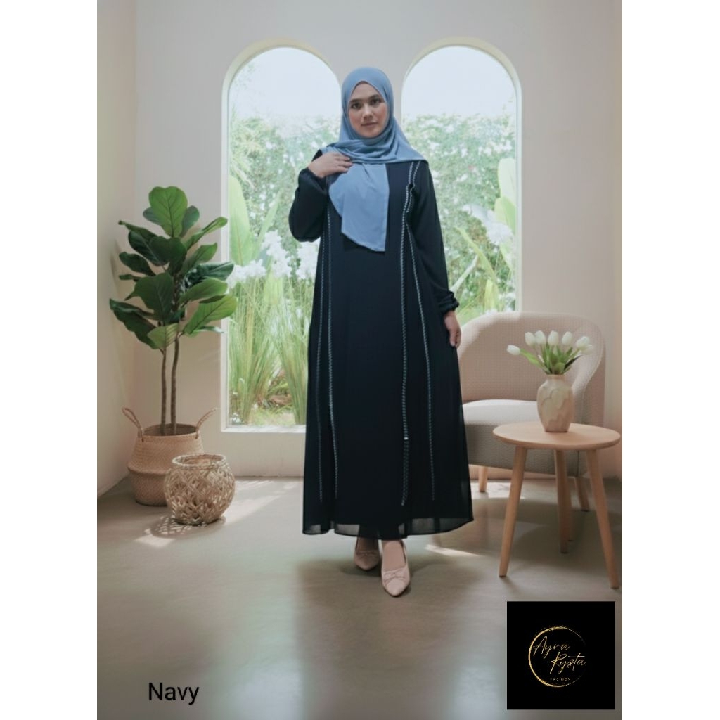 Gamis Polos Simpel dan elegan
