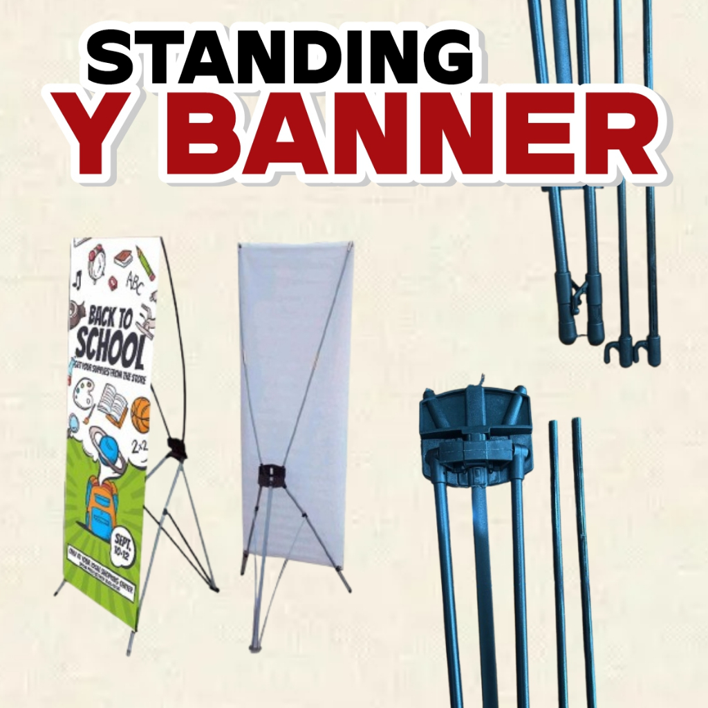 STAND Y BANNER / KERANGKA Y BANNER / TIANG Y BANNER / CAGAK Y BANNER / RANGKA Y BANNER /  Y BANNER