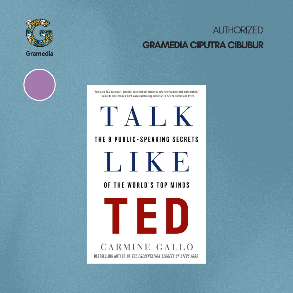 Gramedia Cibubur - Talk Like TED (Carmine Gallo)