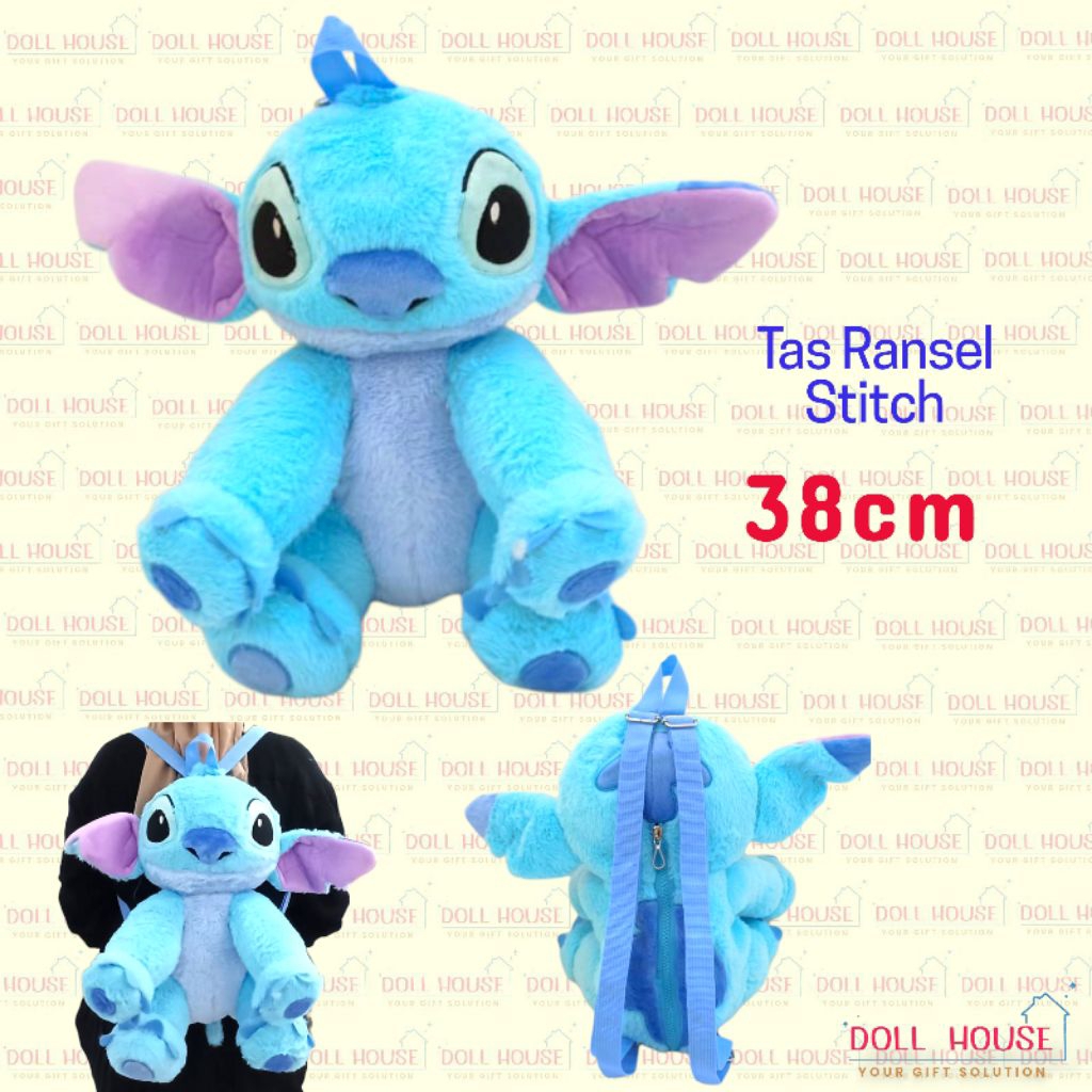 Tas Ransel Stitch / Tas Ransel Anak / Tas Ransel Lilo Stitch / Tas Stitch / Tas Stich / Tas Anak