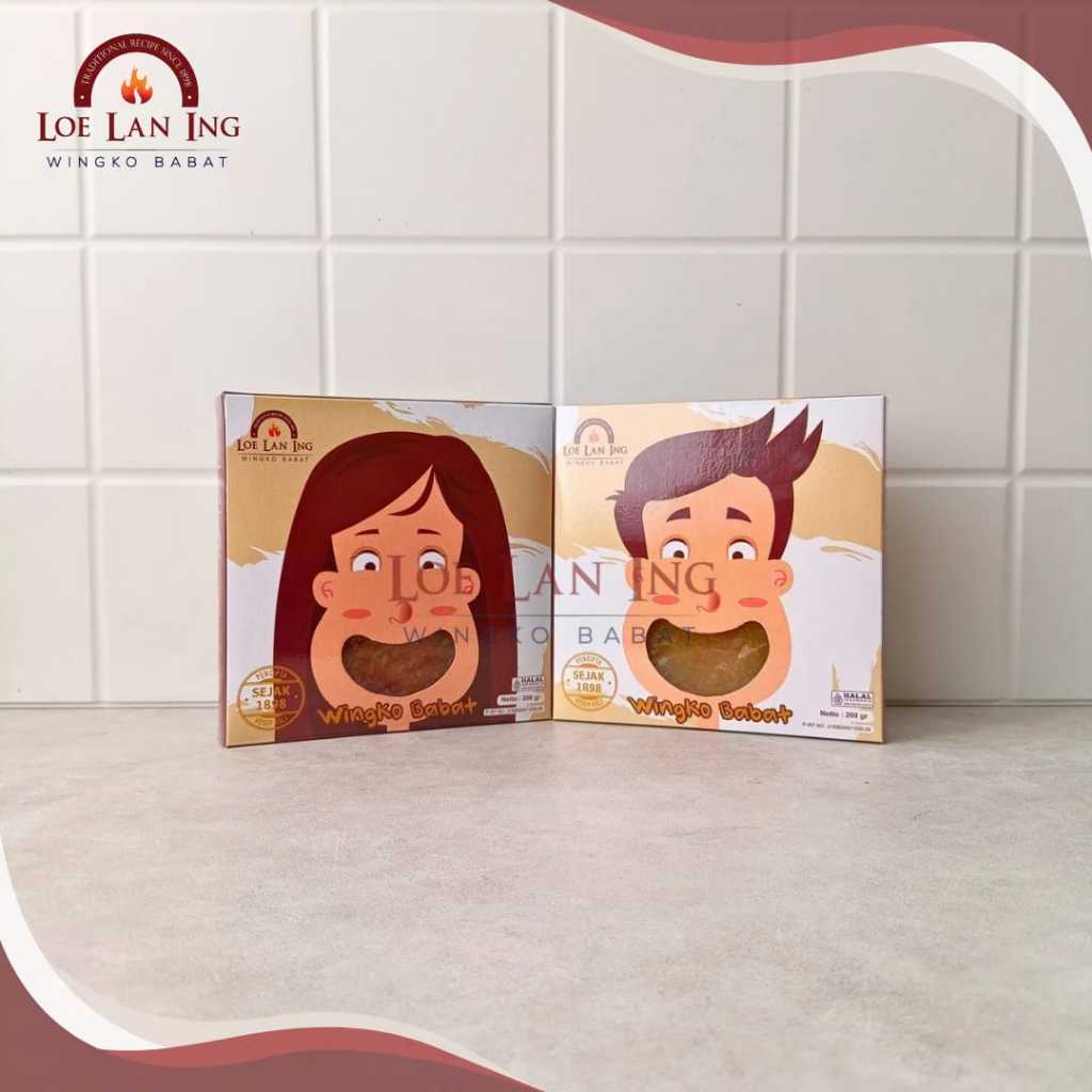 Loe Lan Ing Wingko Medium Less Sugar