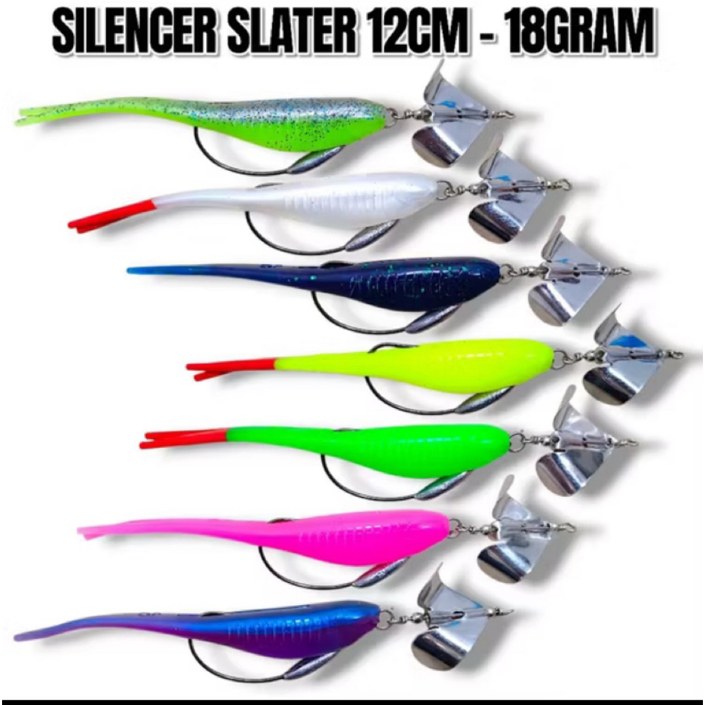 SILENCER 12CM PROPELER || UMPAN CASTING TOMAN