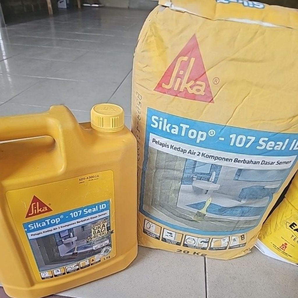 SIKA waterproof top 107seal ID (20kg powder + 5kg cairan)