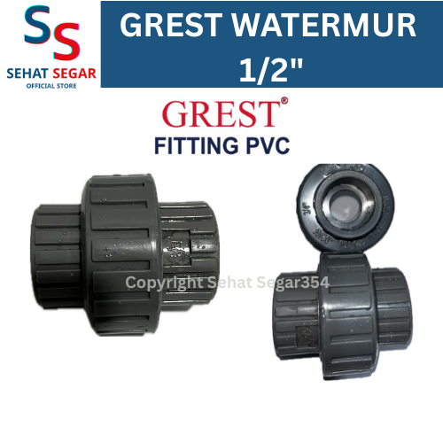 GREST WATERMUR 1/2" Sambungan WATERMUR Pipa Paralon 1/2 Inchi