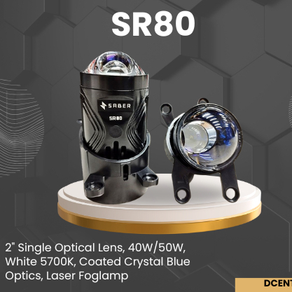 Foglamp BILED Mobil - Laser Foglamp Saber SR80 2 Inch Single Optical Lens - Foglamp Mobil - Lampu Mo