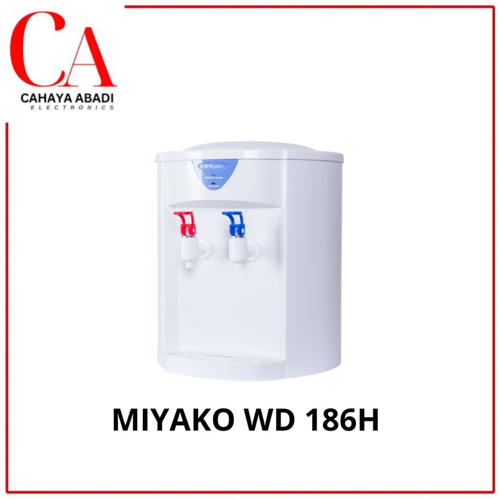 MIYAKO dispenser meja hot normal WD186 WD 186 WD-186 dispenser miyako 2 kran