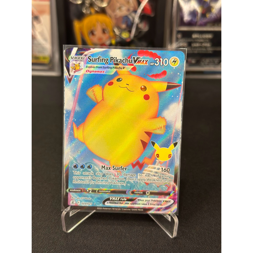 Pokemon Surfing Pikachu VMAX Celebration English