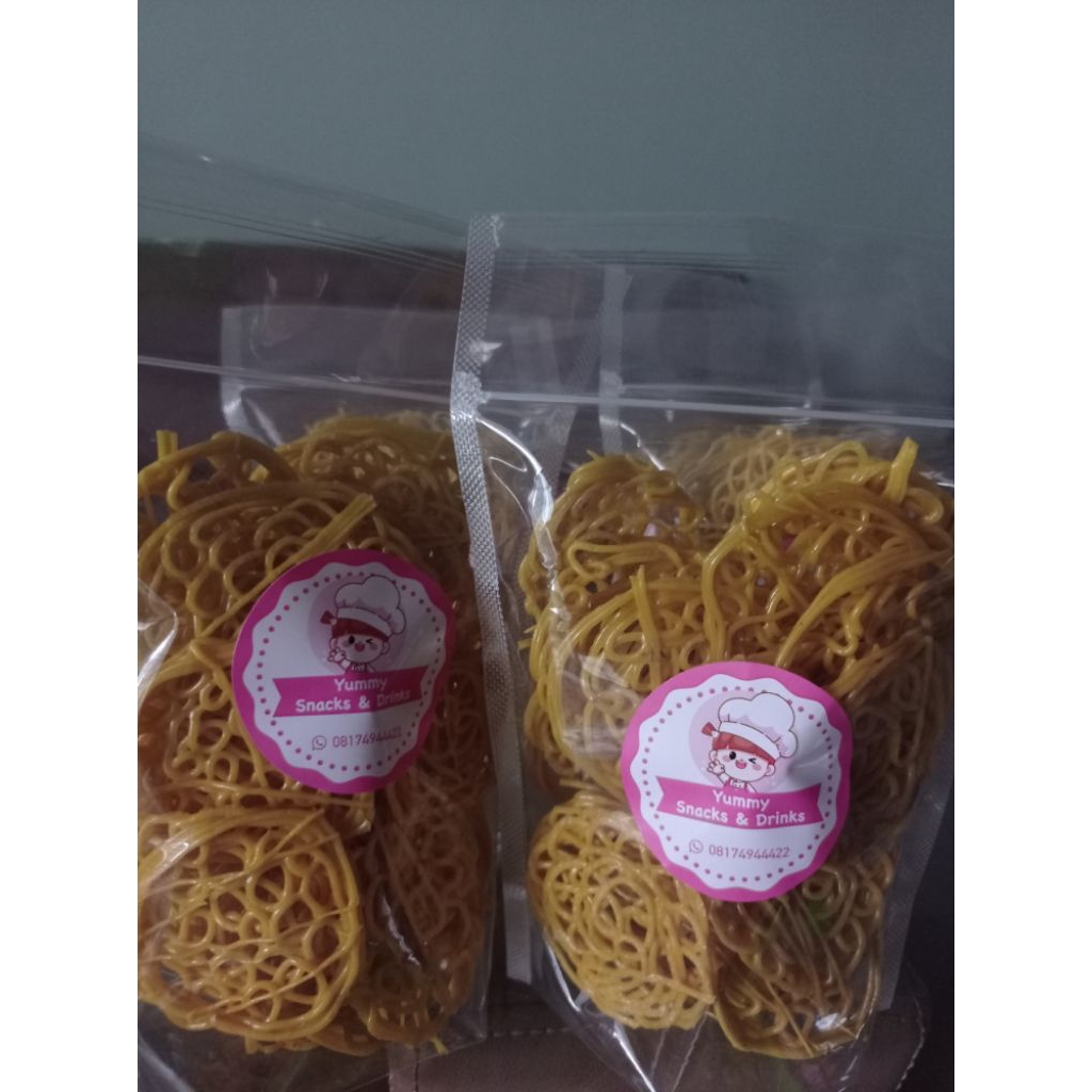Krupuk Mie Kuning Mini