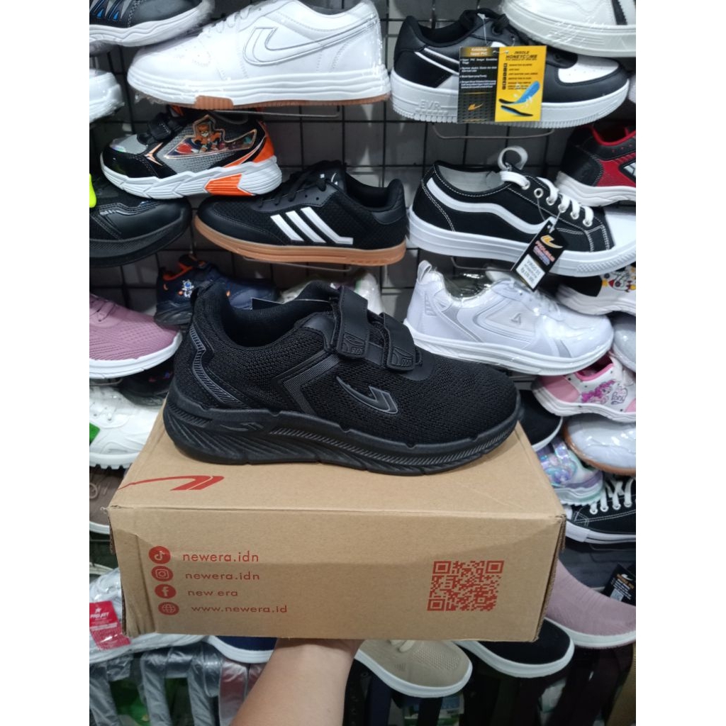 Sepatu Sekolah New Era Anak Cewek Cowok Kece Original