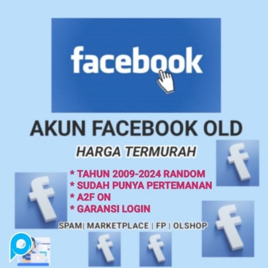 SH | Akun FB OLD Atau Tahun Lama| FULL AKSES | HARGA TERJAMIN BERKUALITAS DAN BERGARANSI, CUMAN ADA 