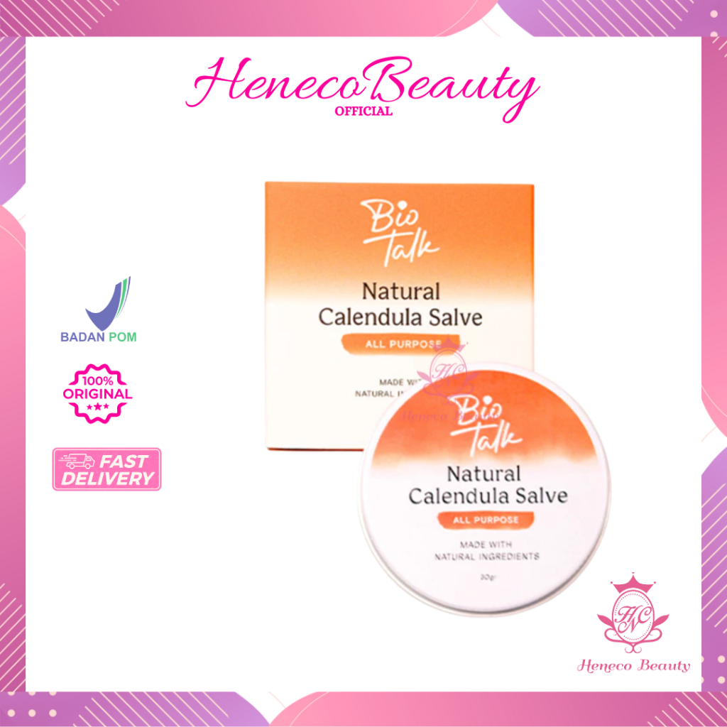 BIOTALK Calendula Healing Salve 30gr - Cream Gatal /HenecoBeauty