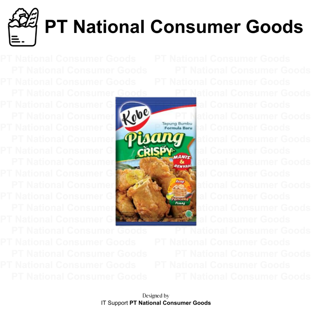 Kobe Tepung Bumbu Pisang Goreng Crispy 70gr