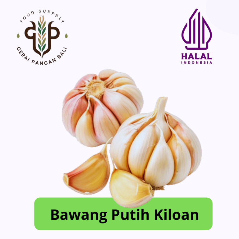 Bawang Putih Kiloan Super - Dari Pasar Induk