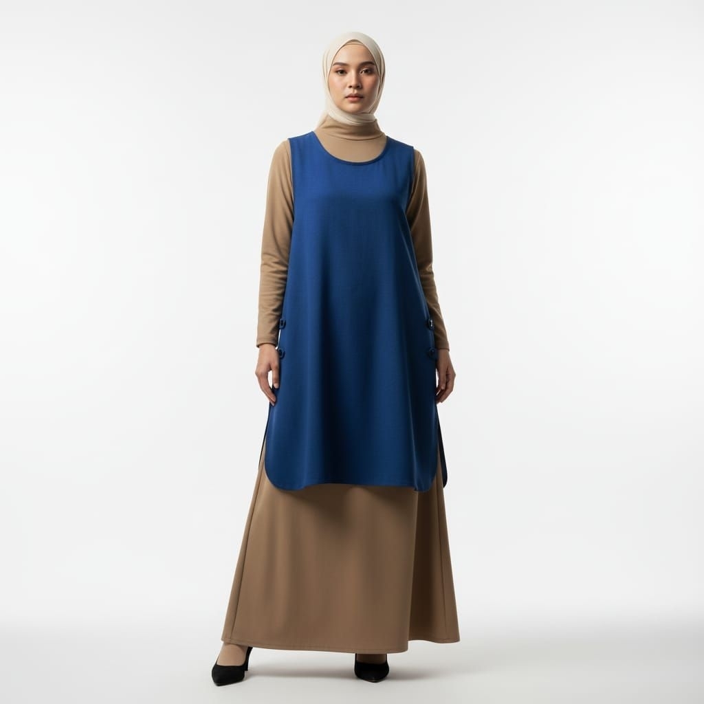 Outer Tanpa Lengan/ LD 105 - 120 cm/ Outer Wanita Jumbo