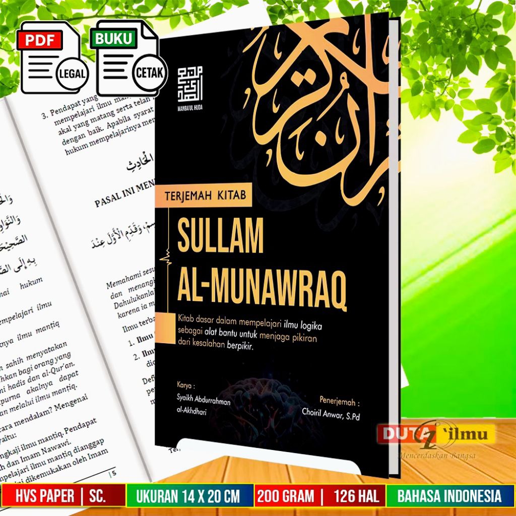 Terjemah Sullam MunawRAQ Ilmu Mantiq