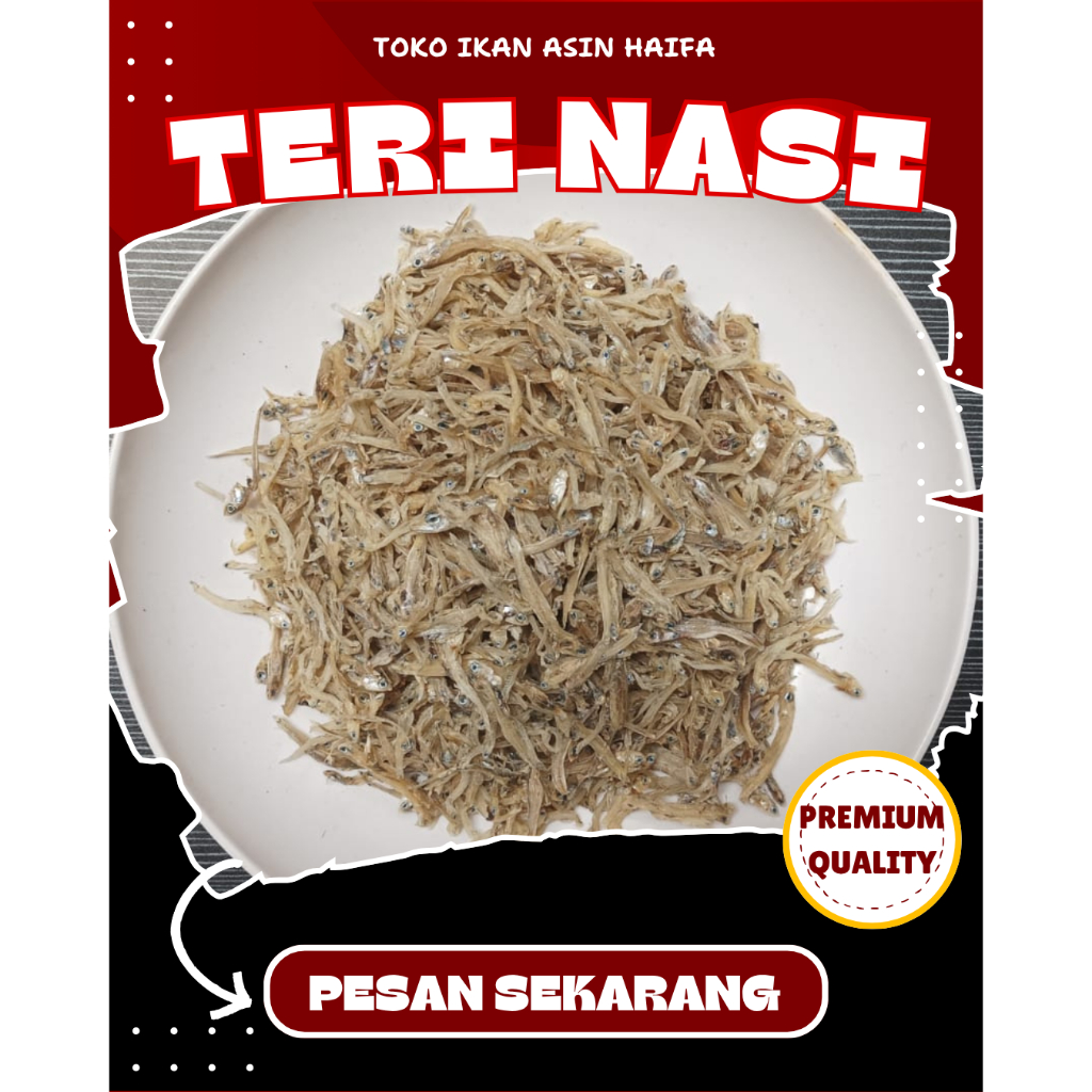 Ikan Teri Nasi kering 1 kg Kualitas Premium
