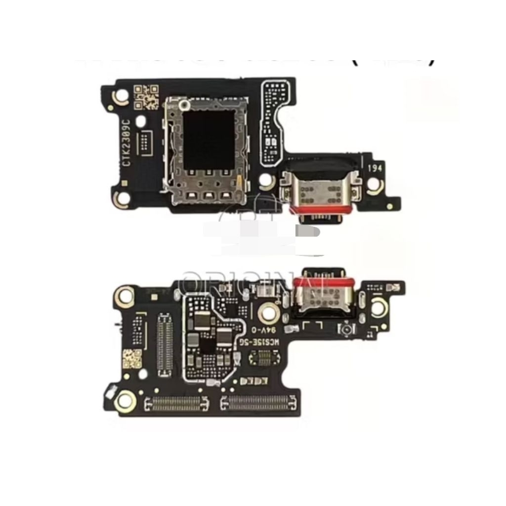 Flexible Papan Charger Mic Simcard Vivo T1 Pro 5G S15E Orgnall