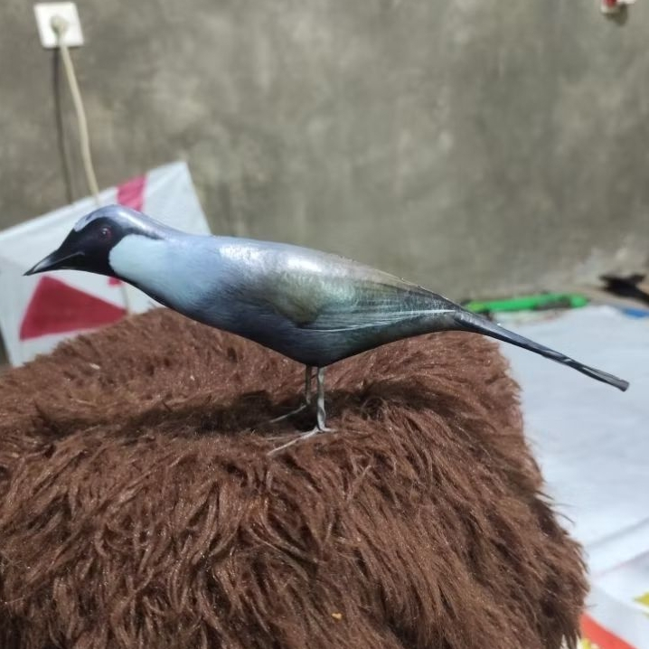 Jontrot Boneka Poksay Hongkong / Patung Burung Poksay Mirip Asli