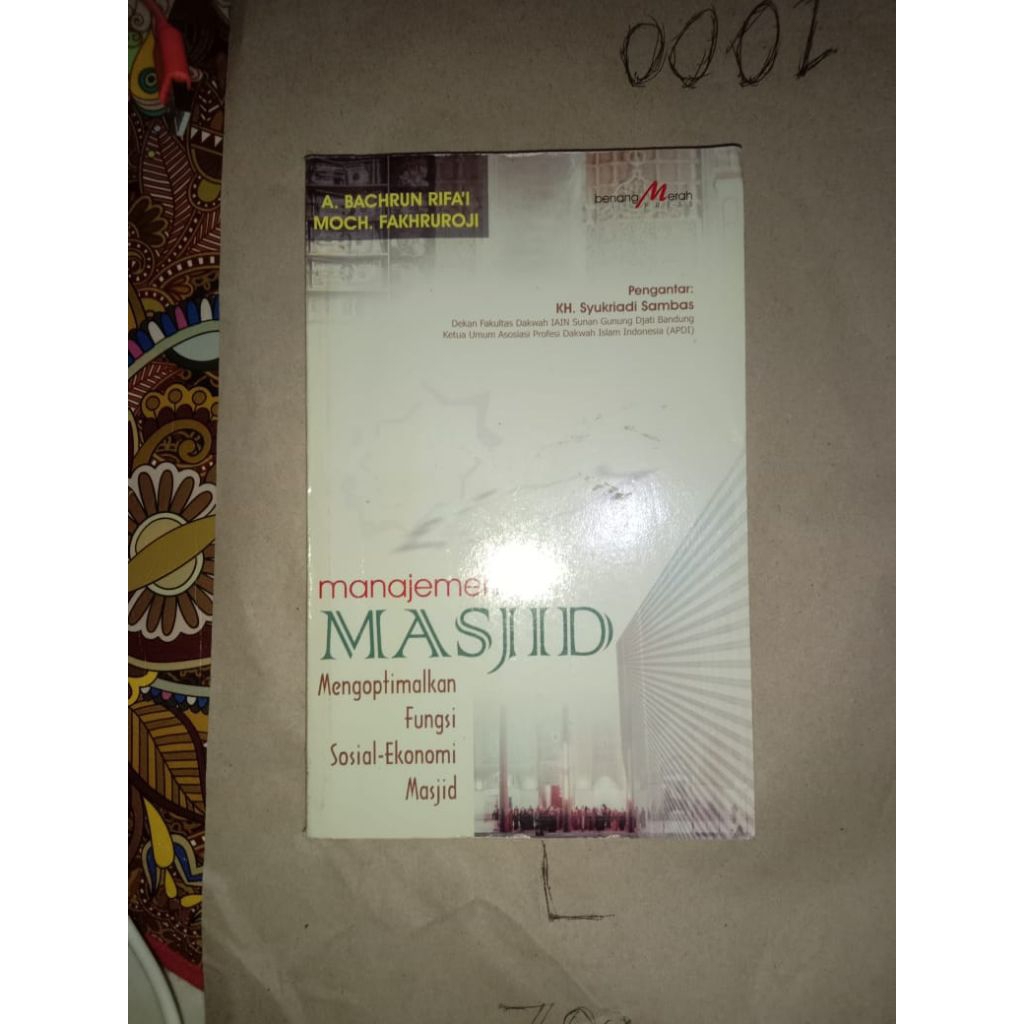 BUKU MANAJEMEN MASJID