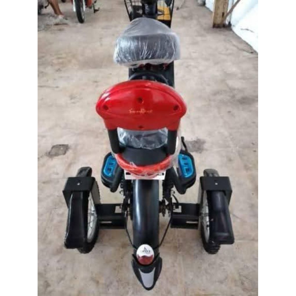 Roda bantu sepeda listrik / roda tambahan sepeda listrik / roda samping sepeda listrik