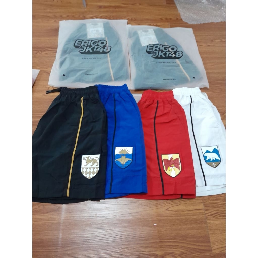 Celana Bawahan(Broadshort jesrsey&tracksuit erigo x jkt 48)