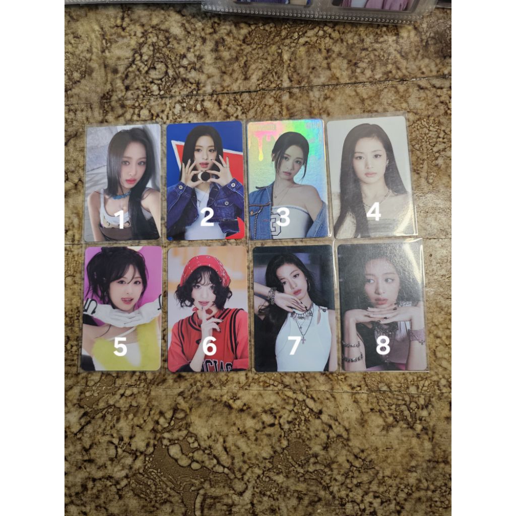 photocard ahyeon 1 official