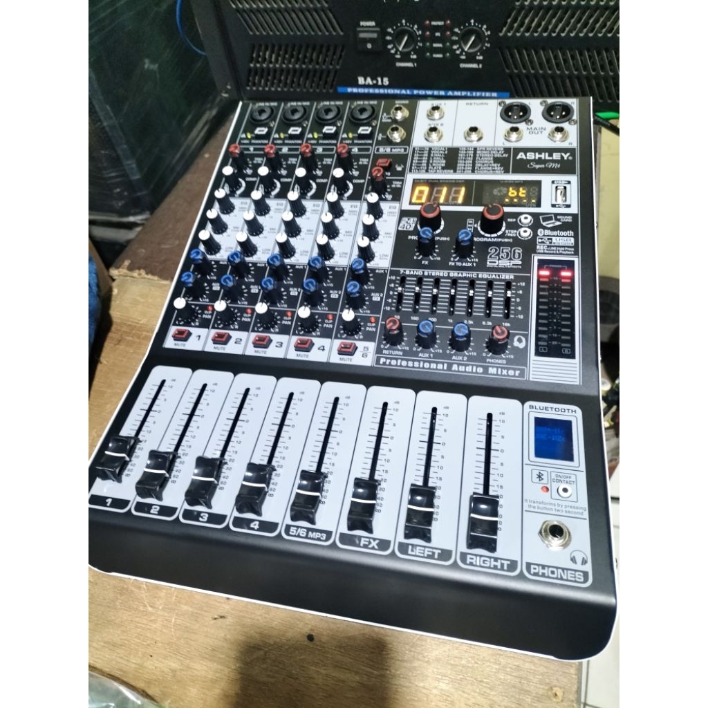 MIXER ASHLEY SUPER M4 COMPRESSOR ORIGINAL 4 CHANEL