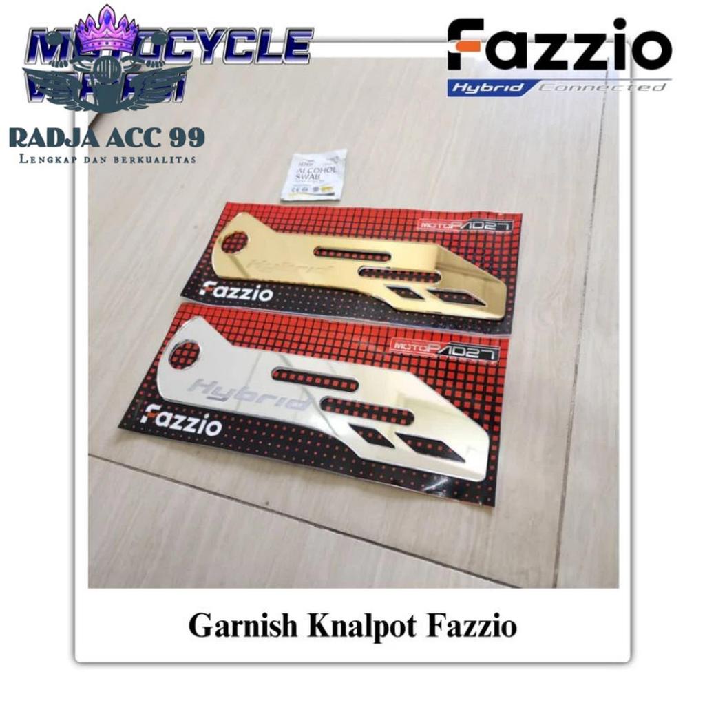 Garnish Knalpot Fazzio Muffler Garnish Cover Knalpot Fazzio