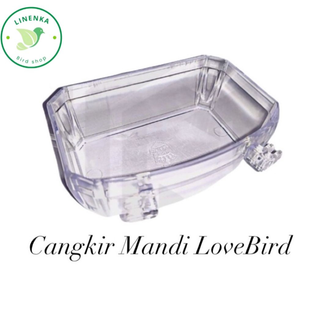 CEPUK MANDI LOVEBIRD TEMPAT MANDI BURUNG