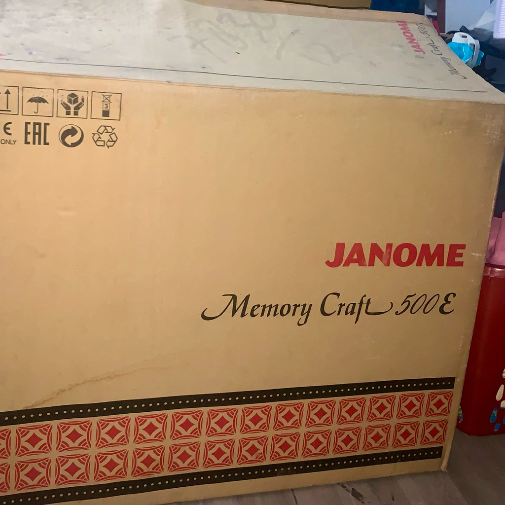 Mesin Bordir Komputer 500e | Mesin Jahit Bordir LCD Touchscreen