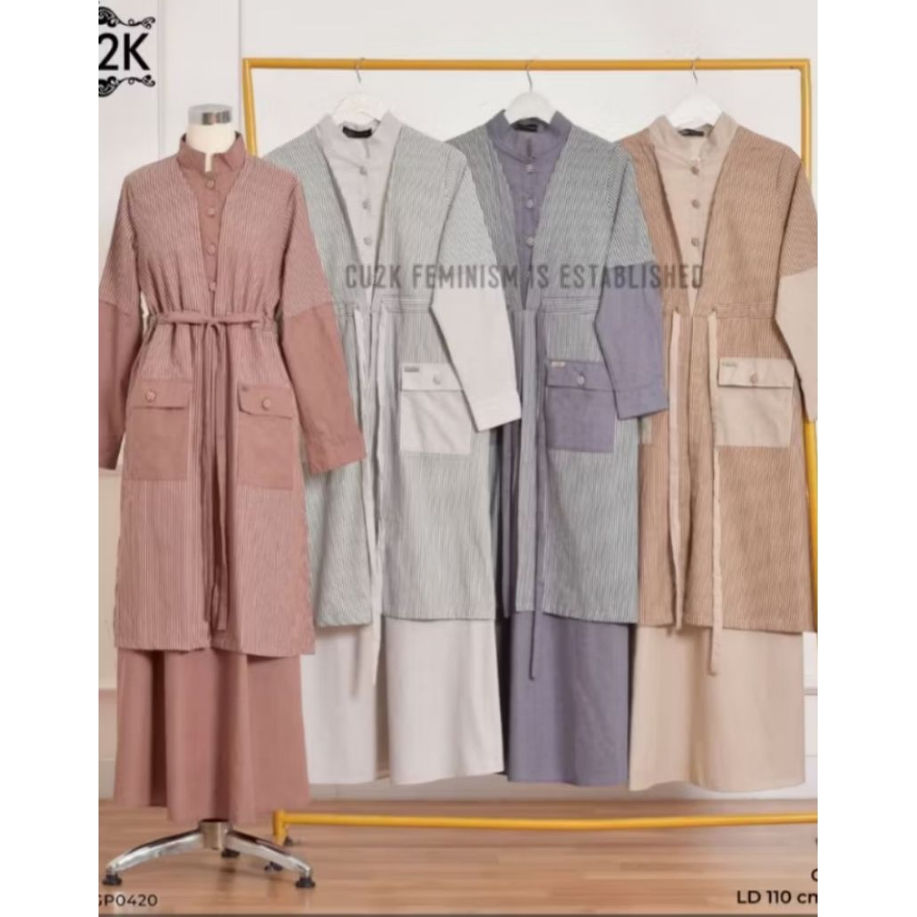 gamis katun cu2k