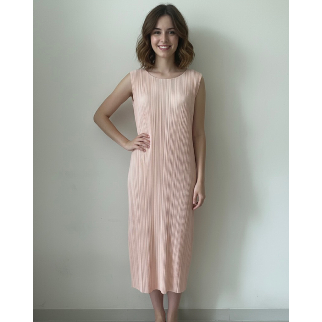 Pleats Please Issey Miyake Dress