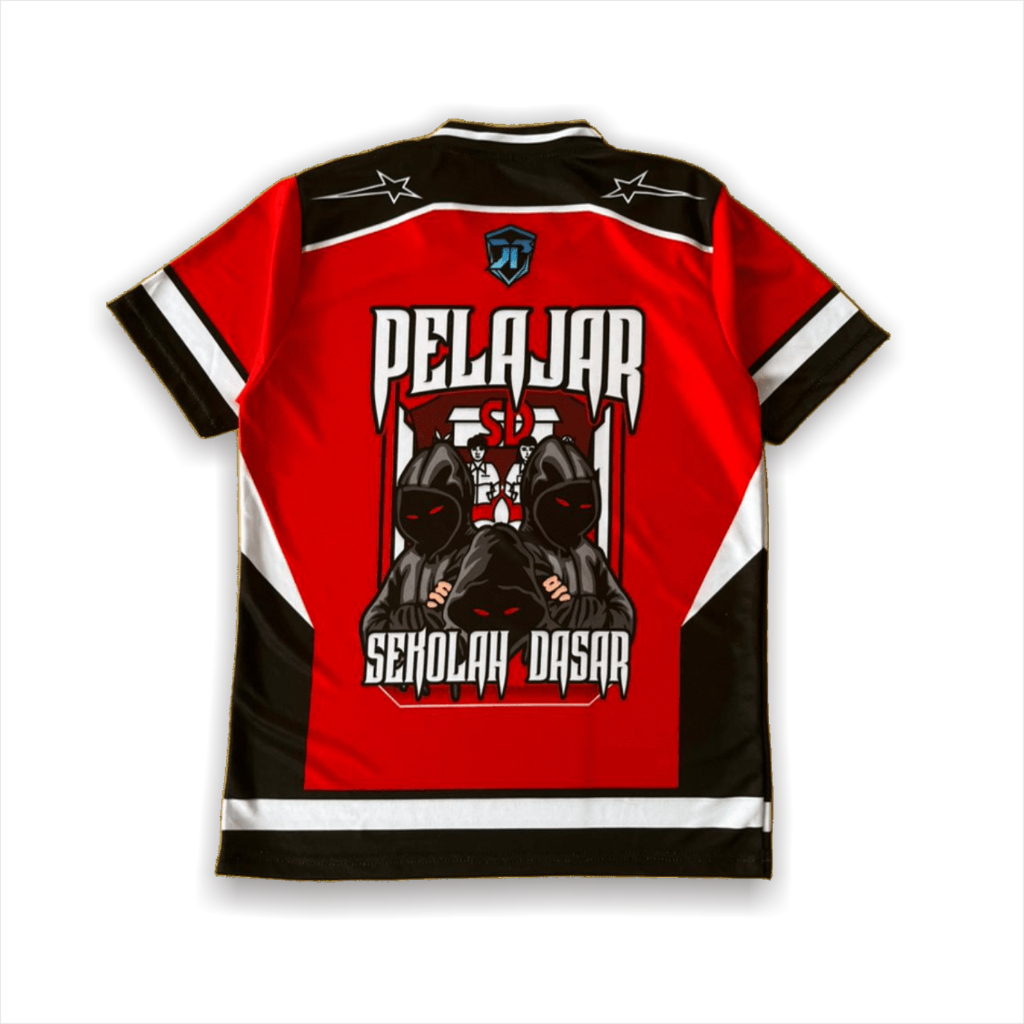Jersey Pelajar SD Vintage Retro Viral Kaos Jersey Milano Premium Sound Balap Blitar