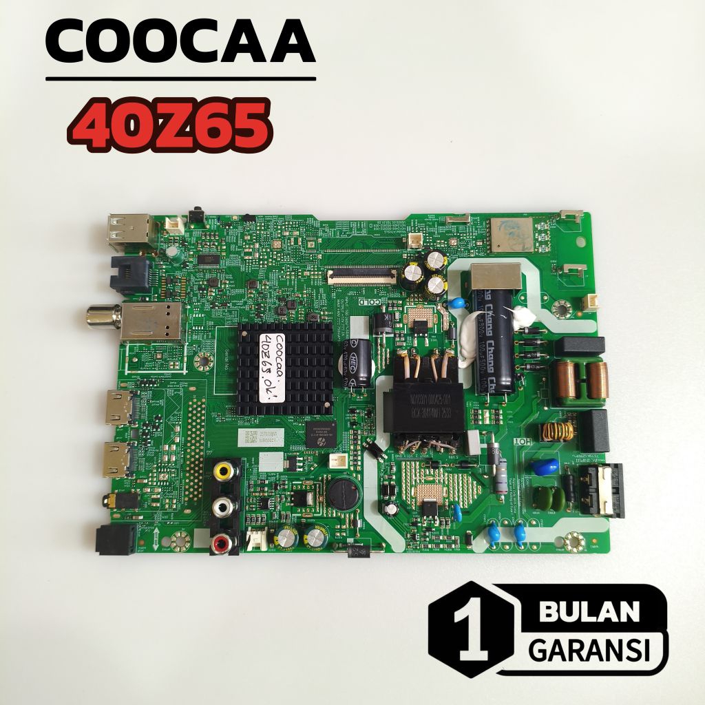MAINBOARD TV COOCAA 40Z65 - MB - MOTHERBOARD - MOBO - MODUL - SEMART ANDROID - MESIN TV COOCAA 40Z65