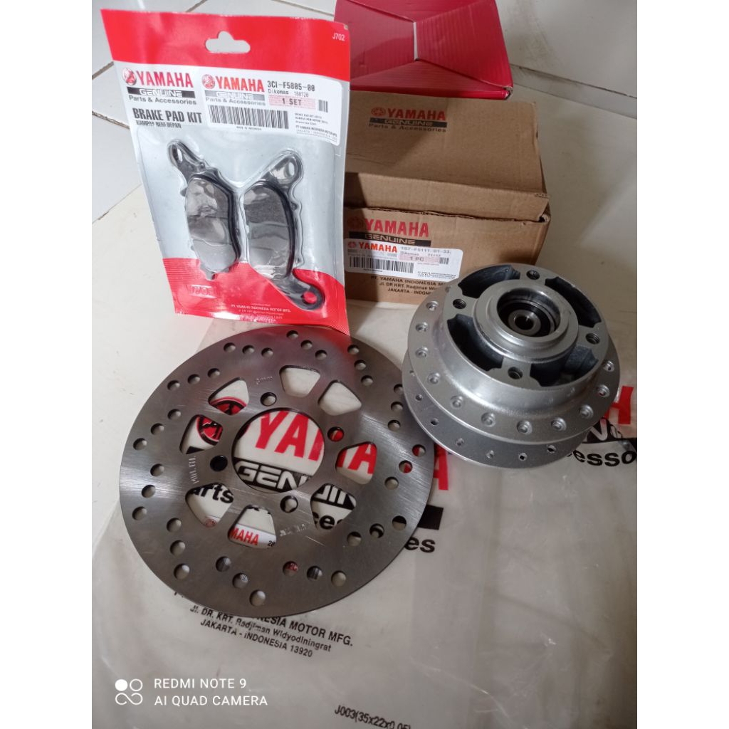Tromol Cakram Depan Set 3 Pics Yamaha Jupiter MX Old Jupiter z1 Kualitas Ori