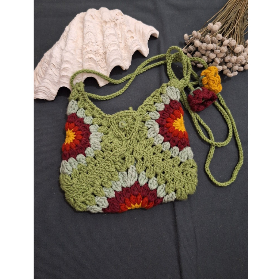 Tas Rajut Granny Square