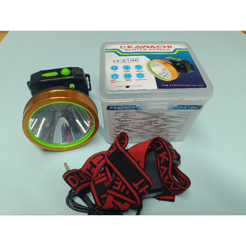 Senter Kepala Kawachi LY 210 C 10 Watt / Senter Kepala Kawachi 10 Watt