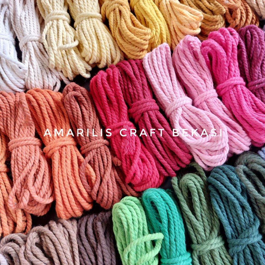 [5meter] Tali Katun Macrame 3mm