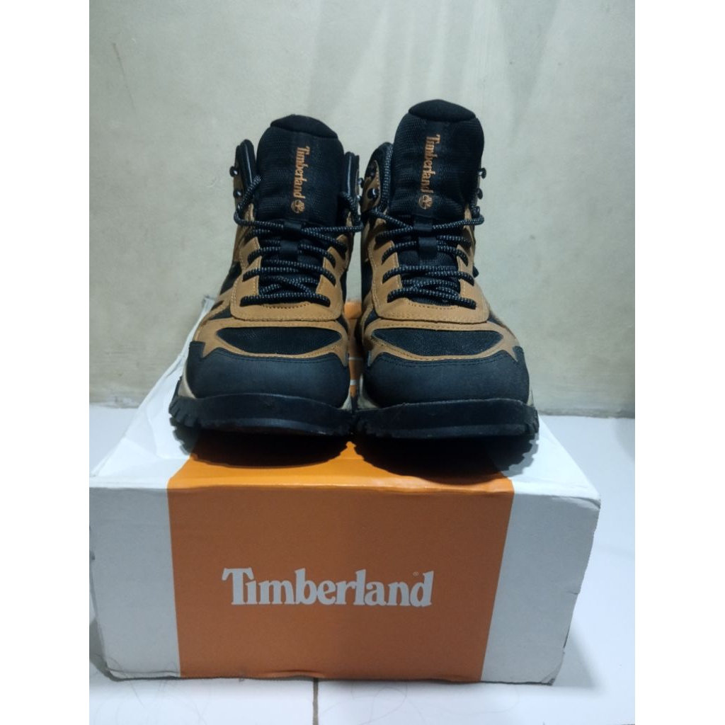 sepatu hiking Timberland Lincoln peak wheat leather