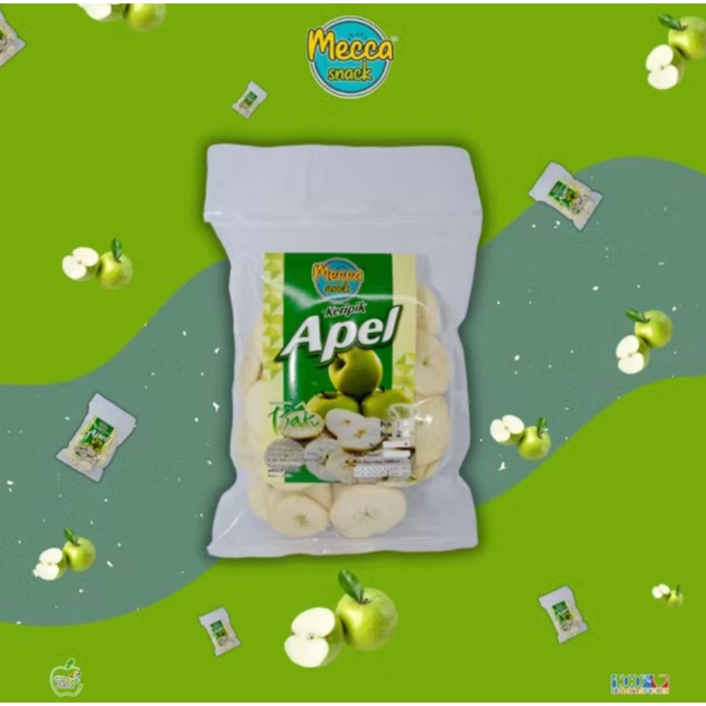 keripik apel khas kota batu malang